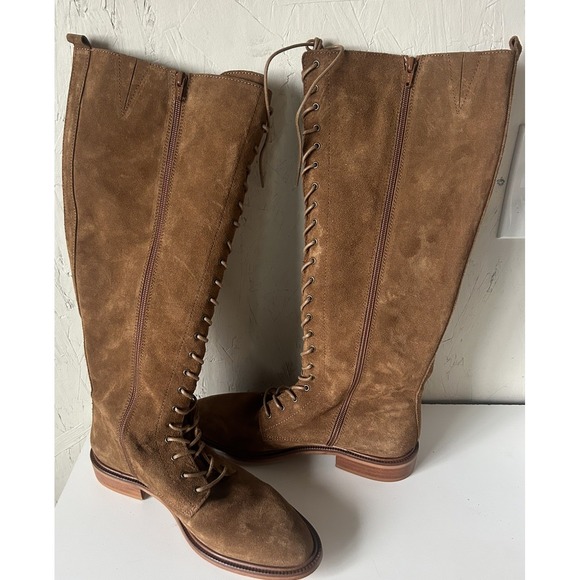 anthropologie seude lace up boots Made In Spain - Picture 5 of 12